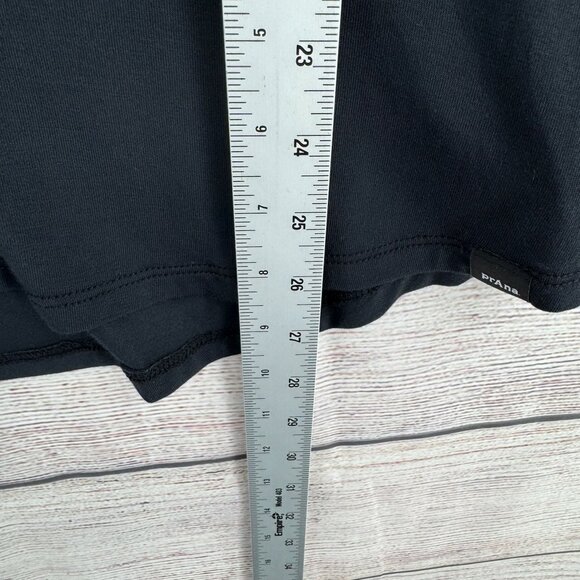 prAna Foundation Long Sleeve Crew Shirt Women's Size XL Black NEW - Picture 11 of 11